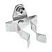 Triton Products 73107 DuraHook 3/4-Inch to 1-1/4-Inch Hold Range 2-1/8-Inch Projection Annealed Chromate Dipped Steel Extended Spring Clips for DuraBoard or 1/8 Inch and 1/4 Inch Pegboard, 10-Pack