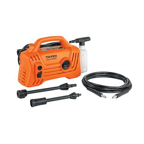Hidrolavadoras, Tools Truper HILA-1600C, Hidrolavadora eléctrica compacta 1.9 HP presión 1600 PSI 127 V