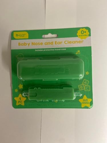 b.pure Baby Nose and Ear Cleaner with Travel CASE, Green image 2