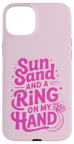 Sun Sand and a Ring on My Hand �n�l���[�� �X�}�z�P�[�X iPhone 15 Plus �p