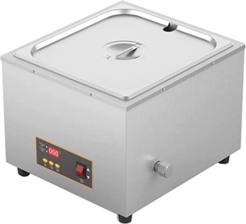 Uzouri Chocolate Tempering Machine, Commercial Electric Chocolate Melter, With Digital Temperature Control, Stainless Steel Food Warmer For Chocolate/Milk/Cream #TOP9