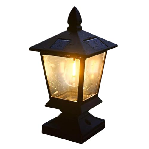 Lampe décorative étanche pour sécuriser une clôture ou une cour