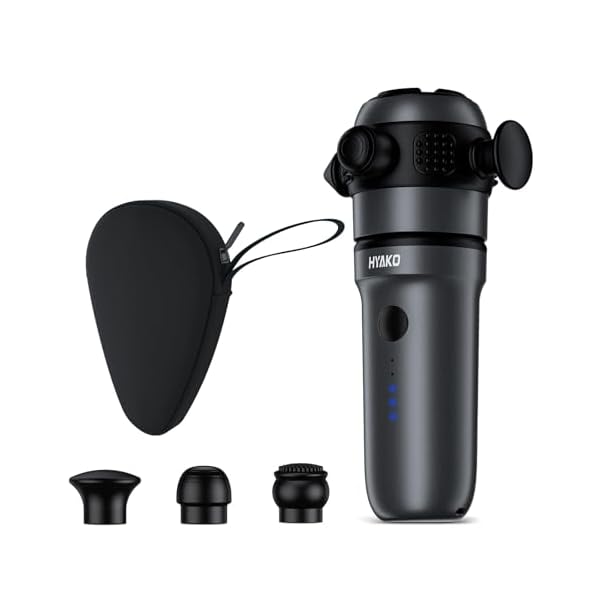 HYAKO R1 Mini Therapy Massager - Travel Deep Tissue Vibration Massage Gun