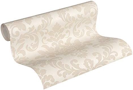 Carta Da Parati A.S. Creation Secret Garden - Stile Barocco Con Ornamenti, Blu/Bruno/Metallic, 10.05x0.53m - Foto 8