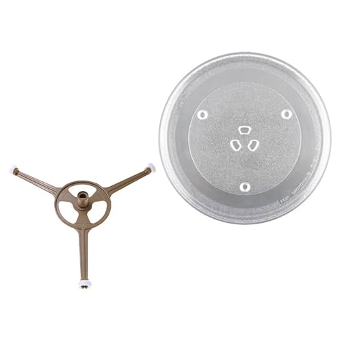 IEUDNS Microwave Glass Turntable with Bracket