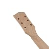 22 fret electric guitar neck 24.75 inch Mahogany wood Rosewood Fretboard white trapezoid inlay Unfinished