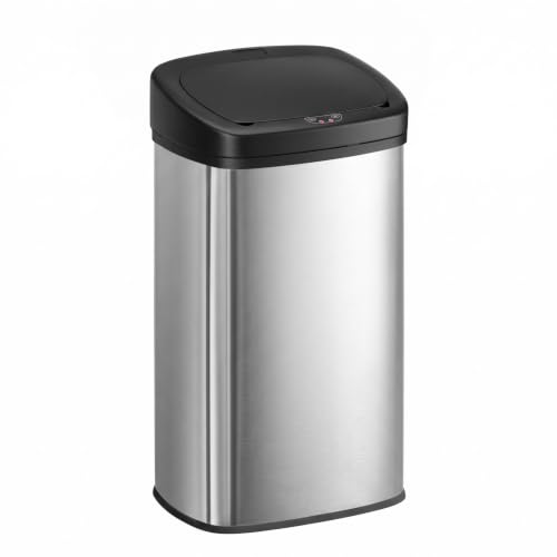 Caneca automática con sensor 82L acero inoxidable