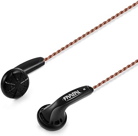 Miniatura 2 de FAAEAL Auriculares Iris 2.0 sin versión de micrófono, auriculares con cable con enchufe de 0.138 in, auriculares duraderos con cable con sonido