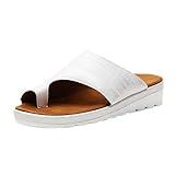  Sandalias Plataforma Mujer Cómodo Cuña Correctoras Juanetes Punta Abierta Zapatos Wedge Viaje Playa Verano Negro Marrón Plateado Dorado Leopardo 35-43 EU Plateado 38