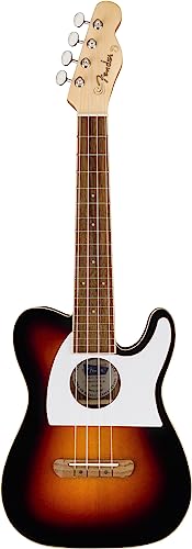 美品ケース付きフェンダーFenderジャズマスター型エレキウクレレ 美品ケース付きフェンダーFenderジャズマスター型エレキウクレレ