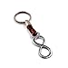 Schl&uuml;sselanh&auml;nger Schl&uuml;sselring Infinity Unendlich sch&ouml;n gearbeitet an Lederband, 8 cm Plus Ring 2,5cm