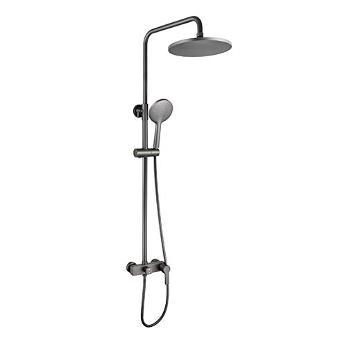 Système de douche anti-calcaire mitigeur barre réglable pour rénovation
