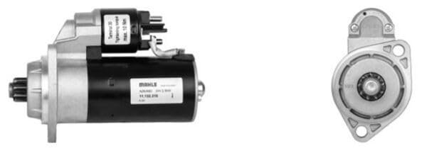 Démarreur 12V MAHLE résout les problèmes de lancement moteur 9 dents