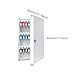 Xgdsnly Key Lock Box Cabinet Key Organizer Wall Mount with Tags Multipurpose Security Case for Car Lots Complexes, 48 Key Position