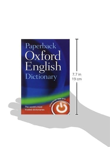 Paperback Oxford English Dictionary