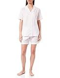 Schiesser Damen Pyjama Kurz Pyjamaset, Flieder, 38
