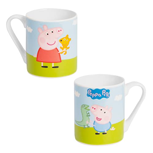 Peppa Pig - Reine fée Mug Tasse de Café Thé en porcelaine rose 230 ml