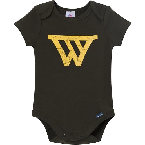 Image of Gerber Baby NBA Boys & Girls 2-Pack Short Sleeve Onesie Bodysuits