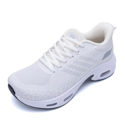 Image of AOV Women Arch Support Walking Shoes Orthotic Tennis Sneakers for Plantar Fasciitis Athletic Running Shoes