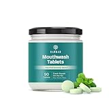 Bargad Mouthwash Tablets – Natural Mint Flavor | 90 Count | Travel-Friendly, Alcohol-Free, Eco-Friendly Oral Rinse Tablets | Freshens Breath, Supports Oral Hygiene | Just Add Water
