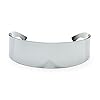 In Touch With Style Futuristic Shield Sunglasses Monoblock Cyclops 100% UV400