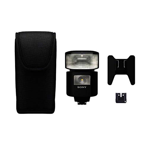 Image of Sony HVL-F45RM Compact, Radio-Controlled Gn 45 Camera Flash with 1 inch Display, Black