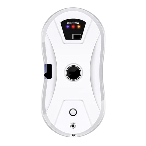 TRDEWR Robot Aspirador Ultradelgado For Limpieza De Ventanas, Limpiacristales Eléctricos Vidrio con Control Remoto For El Hogar Limpieza Profunda