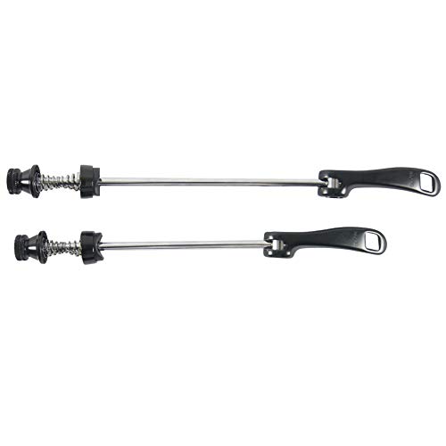 Sunrise Bike Quick Release Steel Black Skewers for Road Bike