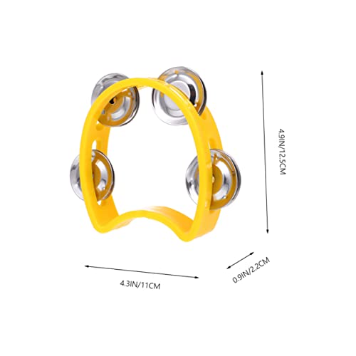SUPVOX 24 Pçs Círculo De Sino De Flor Quatro Sinos Brinquedos Musicais Para Crianças Brinquedos Educ