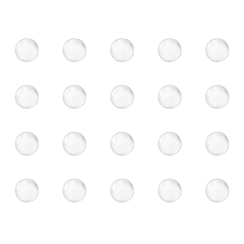 Perles rondes en verre pur transparent 3,5 mm de qualité supérieure - Éclat cristal