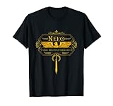 Dieses SPQR Design mit Herrscher Nero wurde mit dem römischen Legionsadler, Lorbeer und einem römischen Gladius gestaltet. Ein tolles Motiv für Fans des antiken Rom, Geschichtslehrer und Historiker.