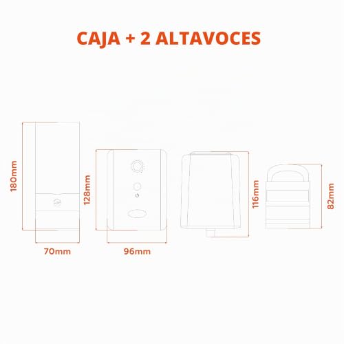 Altavoz PC 2.1 con bajo potente Mobility Lab ML314006 compatible con macOS 6
