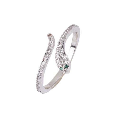 Image of SALTY Anti Tarnish Finger Ring for Women | Adjustable Fancy Jewellery Design | Fashion Accessories for Girls | Minimal Jewelry | Gift for Diwali, Christmas, Marriage, Birthday