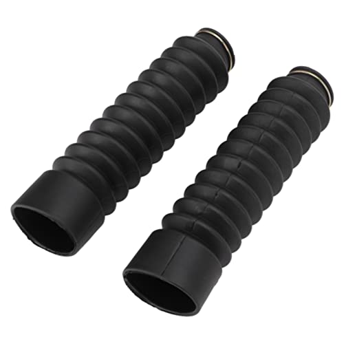 Motorrad-Gabelmanschetten, Gamaschen, Stoßdämpfer, Staubschutz für CG125 – Langlebiges Faltenbalg-Design und Einfache Installation – Schützt die Kolbenstange von Stoßdämpfern vor