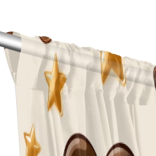 Voilage semi-transparent pour bloquer les regards indiscrets - 4