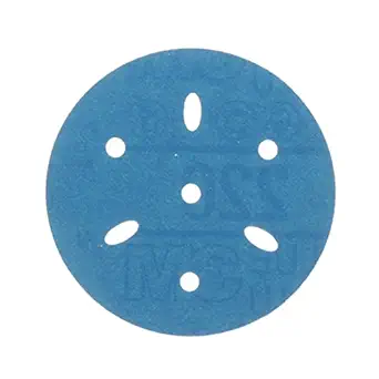 Hookit 36147 Blue Abrasive Disc (Multi-hole 3 in 220 grade 50 discs per box)