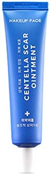 Nakeup Face Centella Scar Ointment Cream 30g, No Steroids, No Antibiotics, Red Spots and Acne Care, Concentration Cream