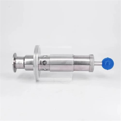 Vanne de sécurité SUS304 Tri Clamp pour contrôle pression cuve bière