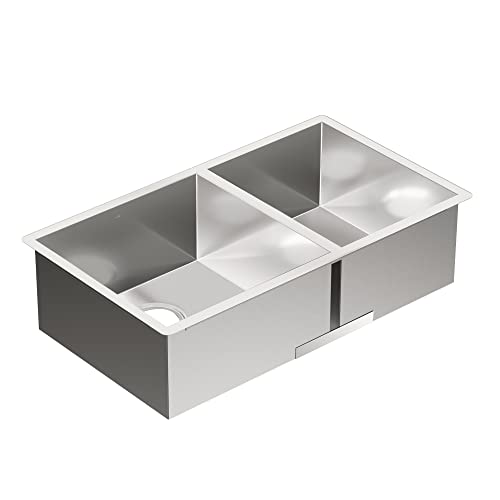 Moen G18287 1800 Series 18-Gauge Single Bowl Undermount Sink, Stainless Steel #TOP1