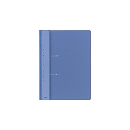 コクヨ ファスナーファイル レポート A4縦 2穴 10ミリとじ 青 フ-P160B 【まとめ買い10冊セット】