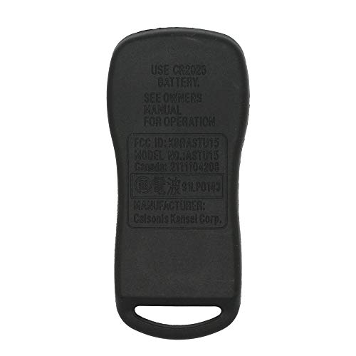 BROVACS Replacement Key Shell Compatible with NISSAN INFINITI 3 Button Keyless Entry Remote Key Case Fob PG506 - Image 3