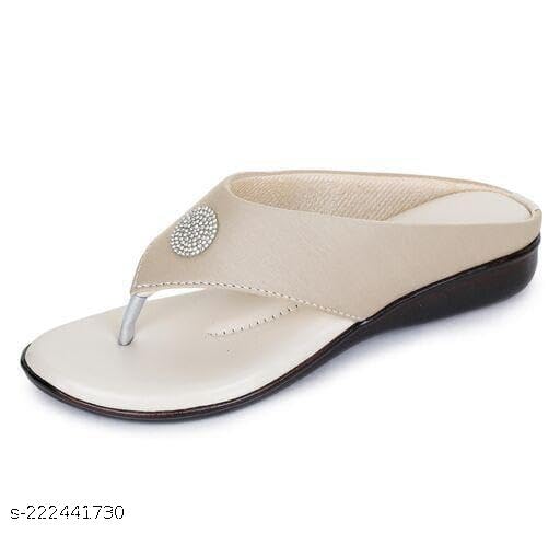 Image of KM Footwear Women's and Girls Fashion Flats and Stylish Sandals Cushioned Flats Wedges