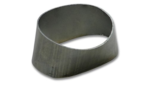Image of Vibrant Performance 1448A Turbo Discharge Flange, Adapter, Stainless, 90 x 55 mm Oval to 3 in Round, Each