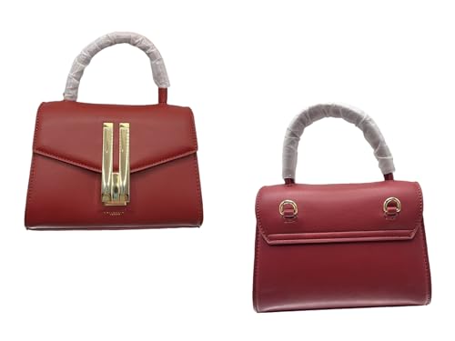 Small Top Handle Tote Bag for Women，Luxury Crossbody Purse Shoulder Bag，Fashion Leather Handbag，Detachable Strap.3