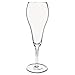 Glass Stemware, Champagne, 9oz, Clear, 12/ct