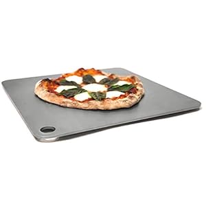 Square Pizza Steel by Conductive Cooking (3/8″ Deluxe, 16″x16″ Square)