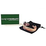 Earth Therapy, The Original Pure Copper Magnetic Healing Bracelets for Recovery and Pain Relief - Adjustable - Jewelry Gift Set for Couples