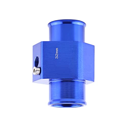 KIMISS Universal Metal Car Water Temperature Sensor Adapter Blue for Vehicles (KIMISSp4VC-04)