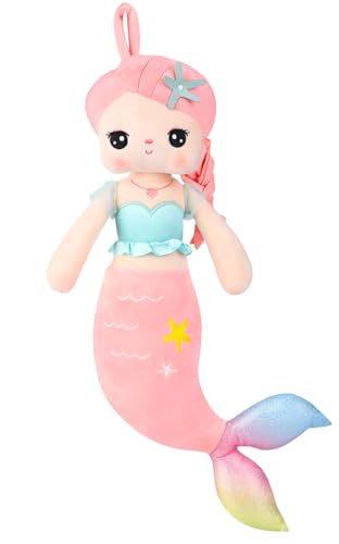 LOVELOCKBEAR Muñeca Princesa Sirena, Juguetes de Peluche de Sirena, Muñeco de Peluche Sirena,...