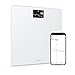 Withings Body – Bilancia Intelligente Wi-Fi con Monitoraggio dell'IMC, Pesapersone Digitale da Bagno e Sincronizzazione con l'App tramite Bluetooth o Wi-Fi, Bianco